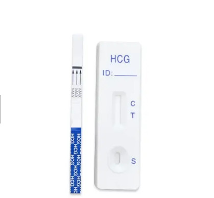 Zestaw szybkiego testu diagnostycznego kasety Ciąża HCG Dokładna do samodzielnego testowania w domu