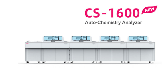 Medyczny w pełni automatyczny analizator biochemiczny Modułowa konstrukcja CS-1600 1600 T/H