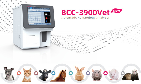 CE Automatyczny analizator hematologiczny weterynaryjny o dużej pojemności 110VA